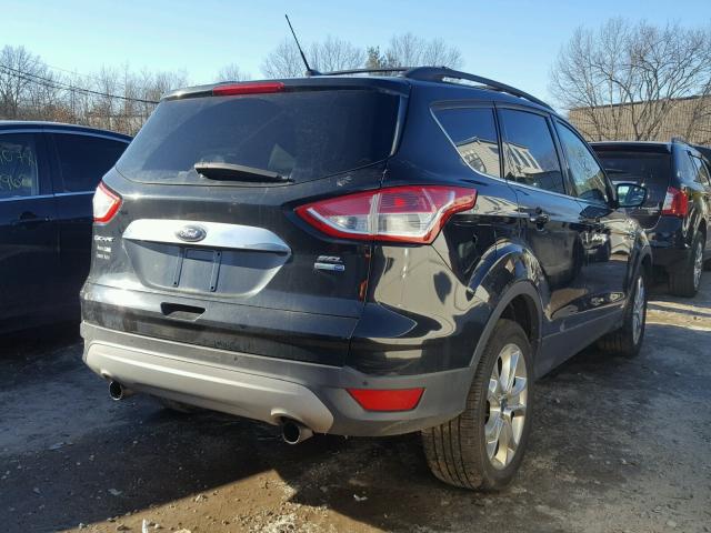 1FMCU9H96DUD04646 - 2013 FORD ESCAPE SEL BLACK photo 4