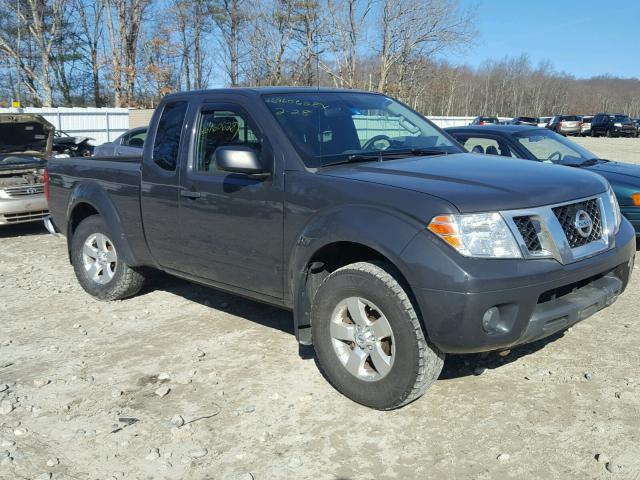 1N6AD0CW7CC421237 - 2012 NISSAN FRONTIER S BLACK photo 1