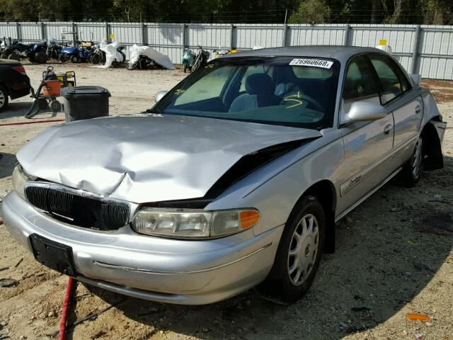 2G4WS52J5Y1331126 - 2000 BUICK CENTURY CU SILVER photo 2