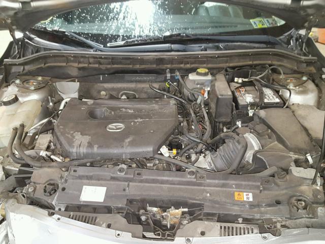 JM1BL1UG2C1562980 - 2012 MAZDA 3 I GRAY photo 7