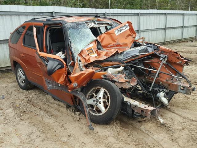 3G7DA03E85S520080 - 2005 PONTIAC AZTEK ORANGE photo 1