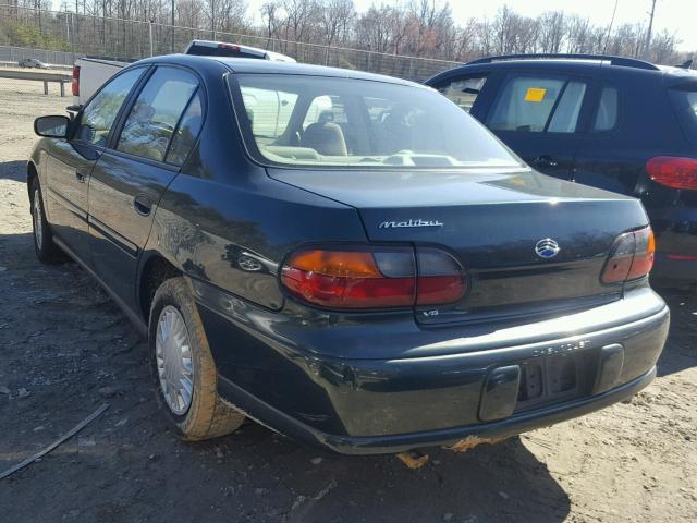 1G1ND52J82M683812 - 2002 CHEVROLET MALIBU GREEN photo 3