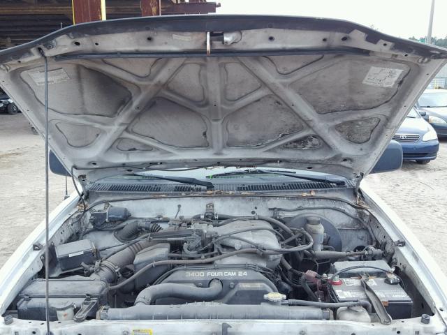 5TEGN92N92Z143108 - 2002 TOYOTA TACOMA DOU WHITE photo 7