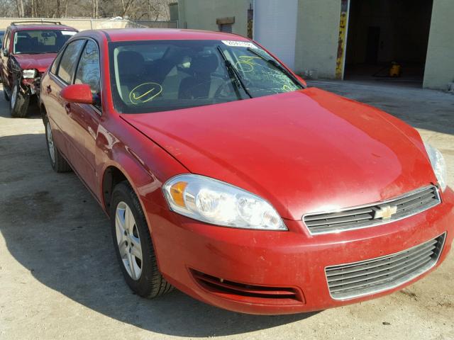 2G1WB58K979363588 - 2007 CHEVROLET IMPALA LS RED photo 1