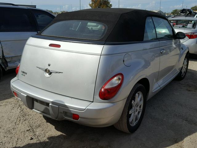 3C3JY45XX7T580594 - 2007 CHRYSLER PT CRUISER SILVER photo 4