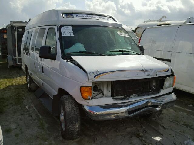 1FDSS34L07DB19321 - 2007 FORD ECONOLINE WHITE photo 1