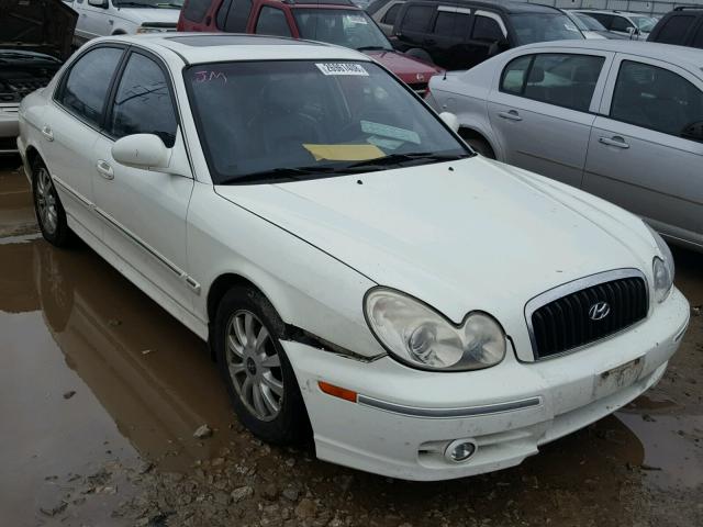 KMHWF35HX5A152339 - 2005 HYUNDAI SONATA GLS WHITE photo 1