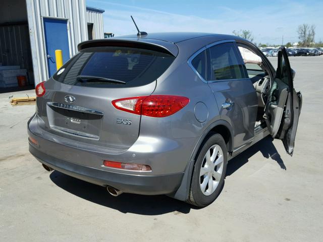 JN1AJ0HP0AM702979 - 2010 INFINITI EX35 BASE GRAY photo 4