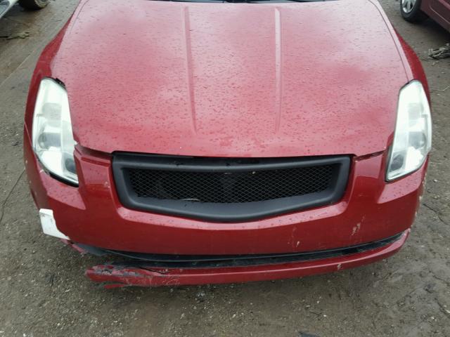 1N4BA41E06C856323 - 2006 NISSAN MAXIMA SE RED photo 7