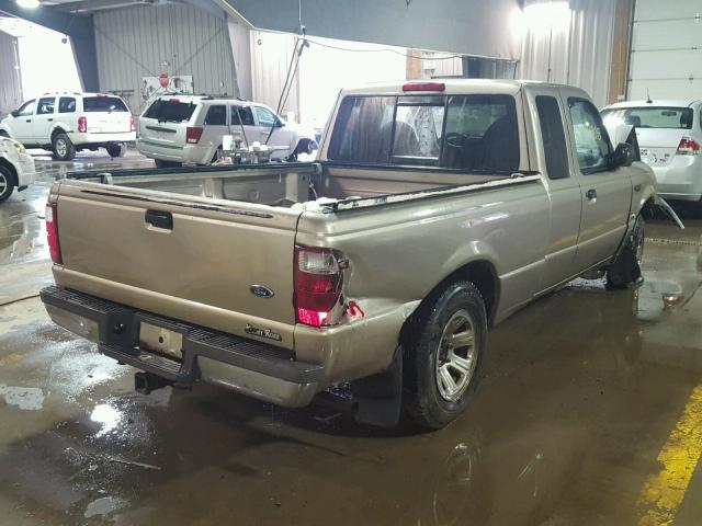 1FTYR44U33PB55196 - 2003 FORD RANGER SUP TAN photo 4