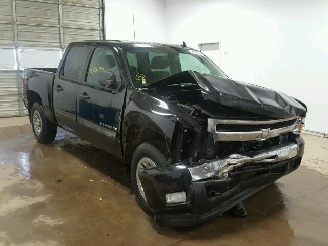 3GCPKSE36BG219101 - 2011 CHEVROLET SILVERADO BLACK photo 1