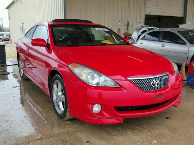 4T1CE38P76U748761 - 2006 TOYOTA CAMRY SOLA RED photo 1