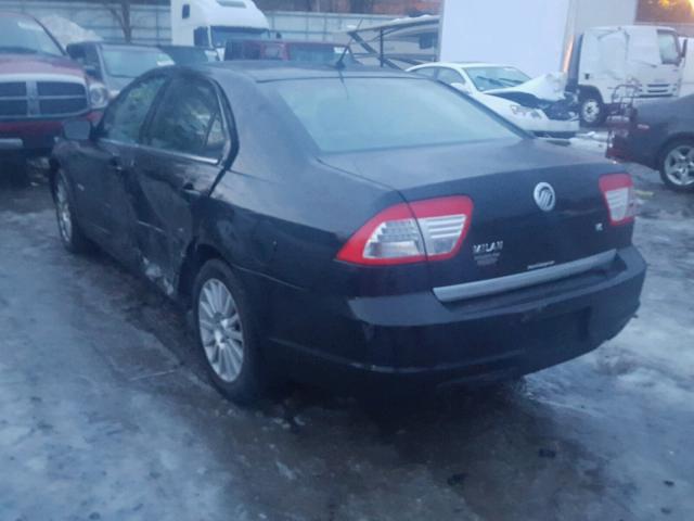 3MEHM08148R636497 - 2008 MERCURY MILAN PREM BLACK photo 3