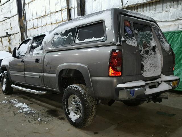 1GCHK23D16F139096 - 2006 CHEVROLET SILVERADO GRAY photo 3