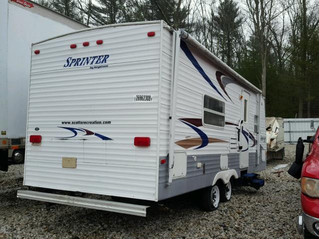 4YDT259284A214644 - 2004 KEYSTONE SPRINTER WHITE photo 4