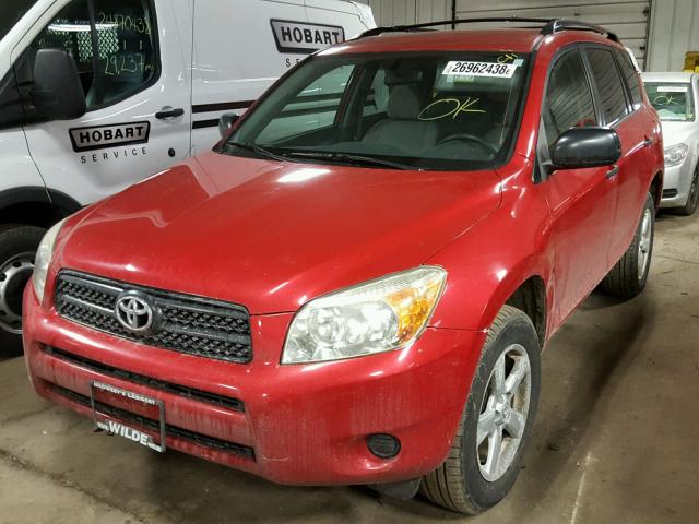 JTMZD33V165026574 - 2006 TOYOTA RAV4 RED photo 2