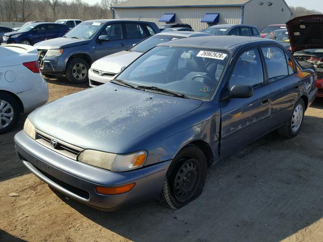 JT2AE09E9P0001557 - 1993 TOYOTA COROLLA LE BLUE photo 2