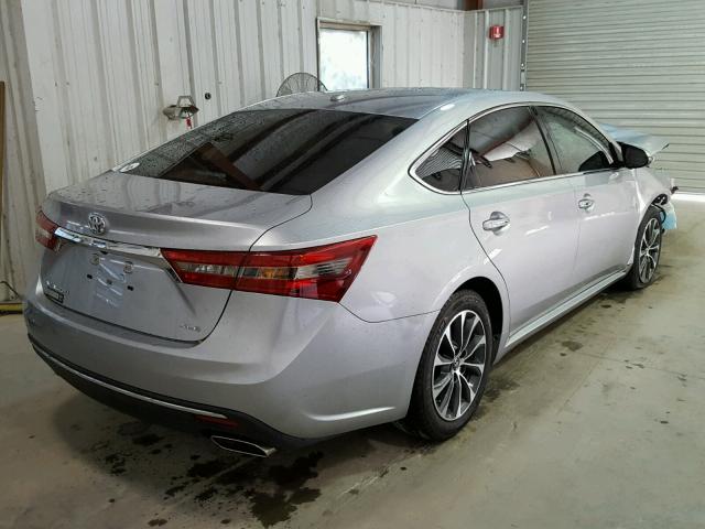 4T1BK1EB1GU222760 - 2016 TOYOTA AVALON XLE SILVER photo 4