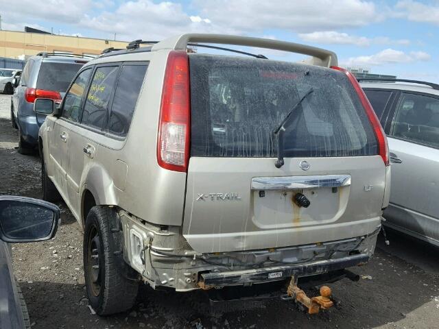 JN8BT08V46W208781 - 2006 NISSAN X-TRAIL XE GOLD photo 3