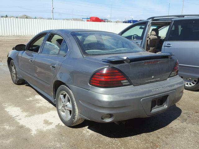 1G2NF52E04C226283 - 2004 PONTIAC GRAND AM S GRAY photo 3