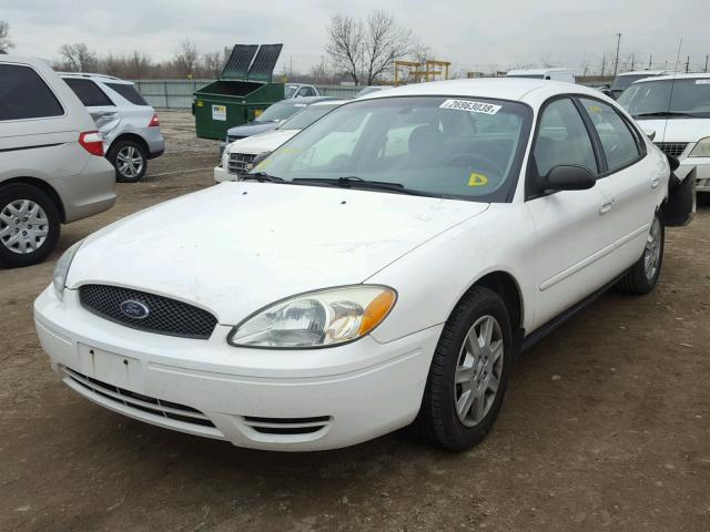 1FAFP53U96A248466 - 2006 FORD TAURUS SE BURGUNDY photo 2