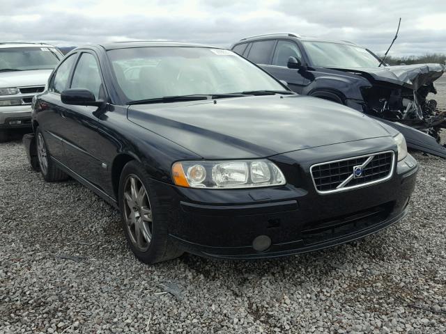 YV1RS592862500661 - 2006 VOLVO S60 2.5T BLACK photo 1