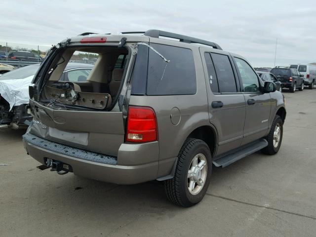 1FMZU73KX5UA74684 - 2005 FORD EXPLORER X BROWN photo 4