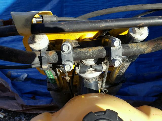 5X3005578 - 1982 YAMAHA MOTORCYCLE YELLOW photo 8