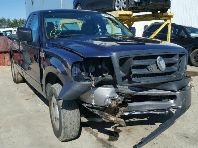 1FTRF12W86NB40323 - 2006 FORD F150 BLUE photo 1