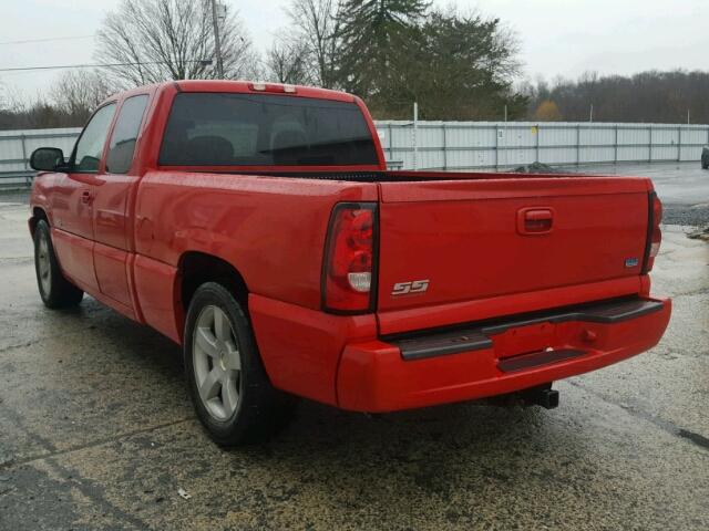 2GCEK19N931352278 - 2003 CHEVROLET SILVERADO RED photo 3