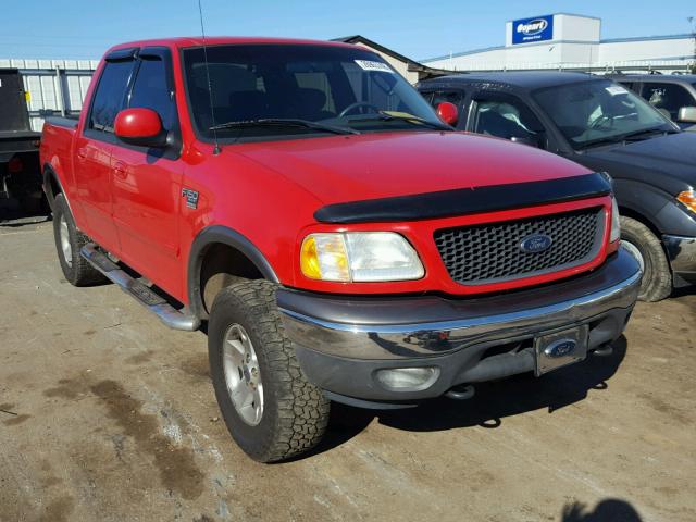 1FTRW08L92KD14399 - 2002 FORD F150 SUPER RED photo 1