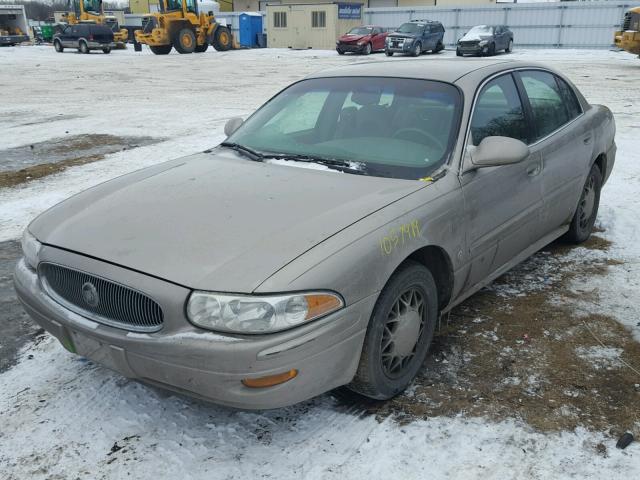 1G4HP54K114160613 - 2001 BUICK LESABRE CU TAN photo 2