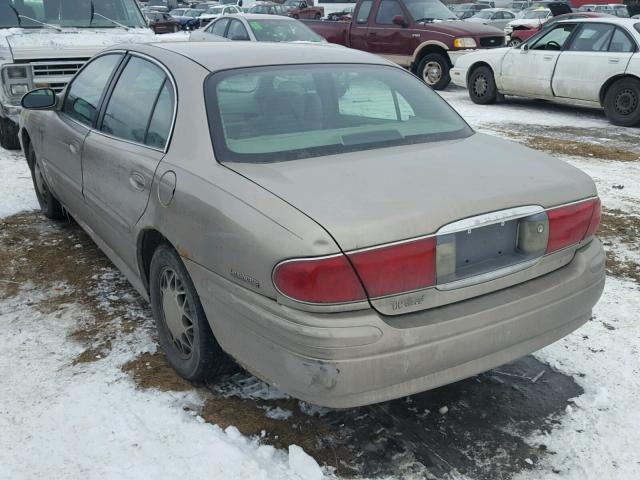 1G4HP54K114160613 - 2001 BUICK LESABRE CU TAN photo 3