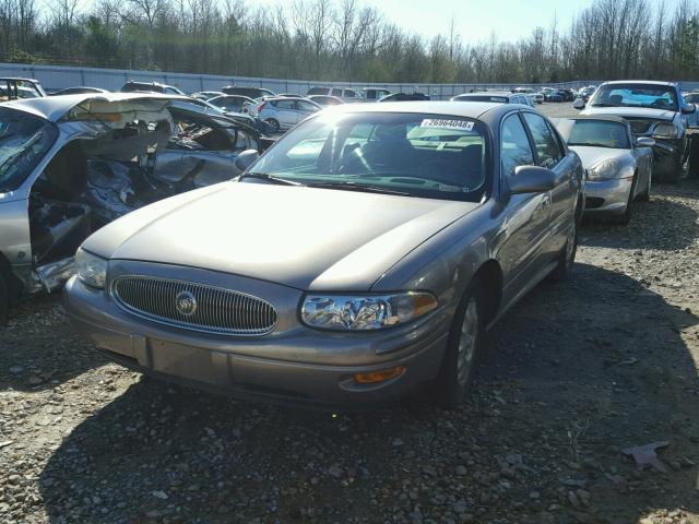 1G4HR54K4YU162697 - 2000 BUICK LESABRE LI GRAY photo 2