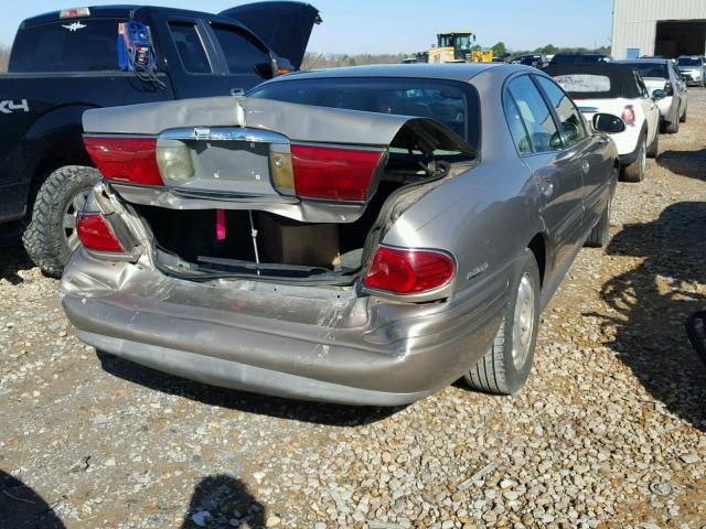 1G4HR54K4YU162697 - 2000 BUICK LESABRE LI GRAY photo 4