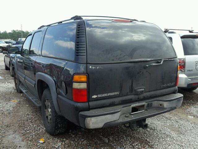 3GNEC16Z44G110051 - 2004 CHEVROLET SUBURBAN C GRAY photo 3