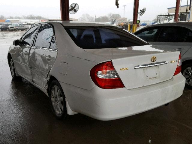 4T1BE32K13U177868 - 2003 TOYOTA CAMRY LE WHITE photo 3