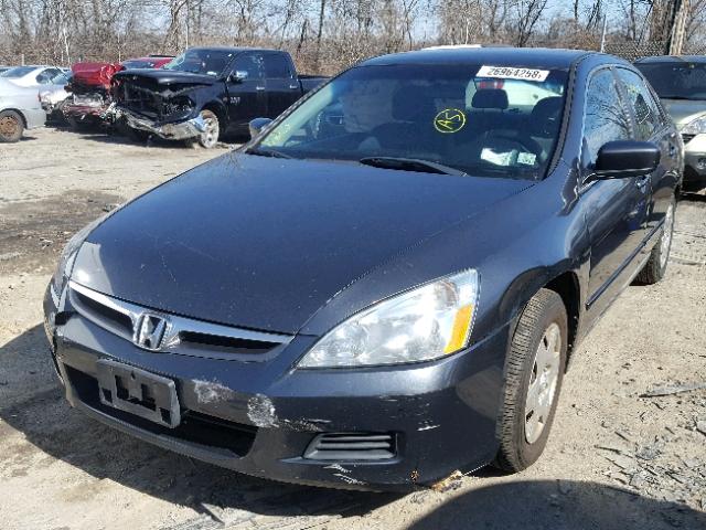 1HGCM56496A066477 - 2006 HONDA ACCORD LX GRAY photo 2