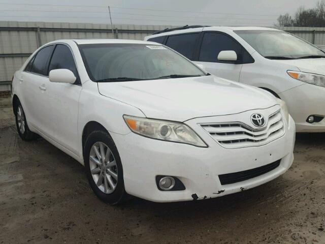 4T1BK3EK8AU608790 - 2010 TOYOTA CAMRY SE WHITE photo 1