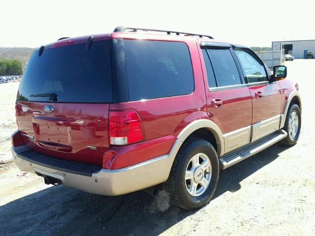 1FMFU18596LA82673 - 2006 FORD EXPEDITION BURGUNDY photo 4