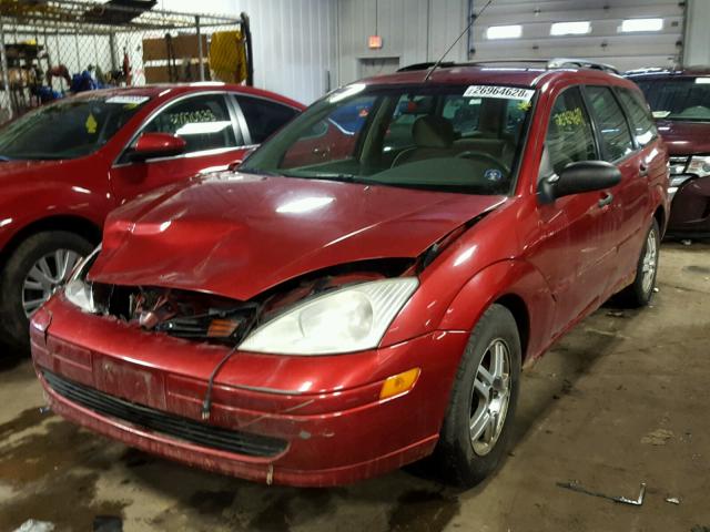 1FAFP36361W212771 - 2001 FORD FOCUS SE RED photo 2