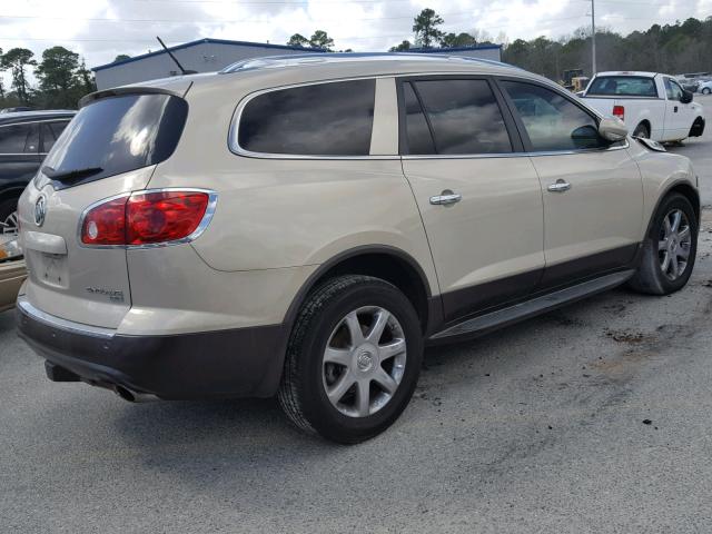 5GAER23728J201275 - 2008 BUICK ENCLAVE CX TAN photo 4