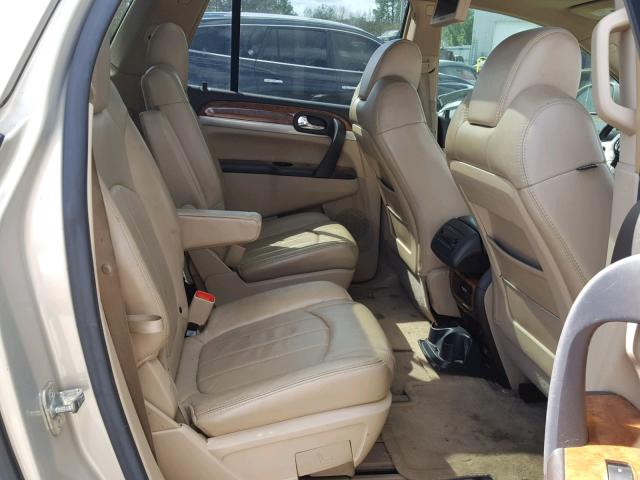 5GAER23728J201275 - 2008 BUICK ENCLAVE CX TAN photo 6