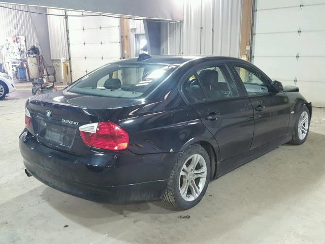 WBAVC73518KX92198 - 2008 BMW 328 XI SUL BLACK photo 4