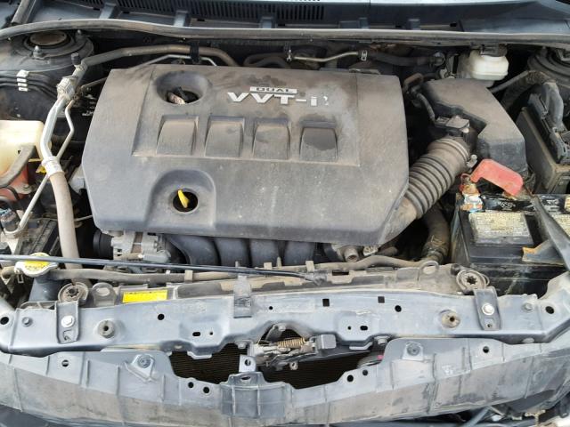 2T1BU4EE4AC450623 - 2010 TOYOTA COROLLA BA GRAY photo 7