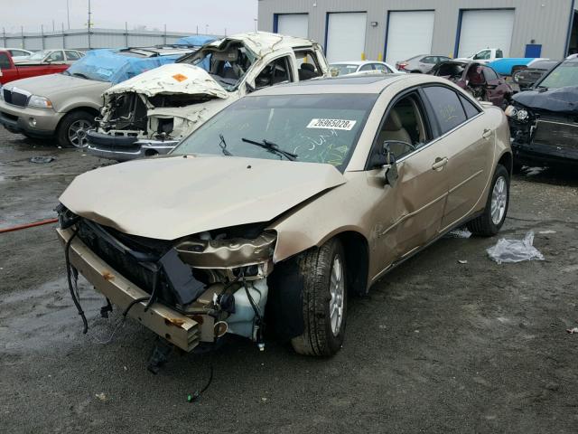 1G2ZG558364281991 - 2006 PONTIAC G6 SE1 TAN photo 2