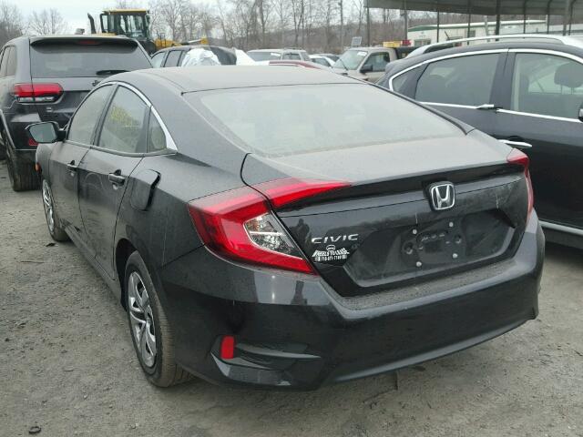 19XFC2F56HE223310 - 2017 HONDA CIVIC LX BLACK photo 3