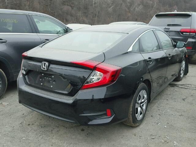 19XFC2F56HE223310 - 2017 HONDA CIVIC LX BLACK photo 4