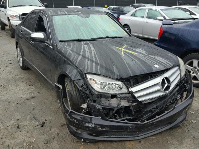 WDDGF54X58F131358 - 2008 MERCEDES-BENZ C 300 BLACK photo 1