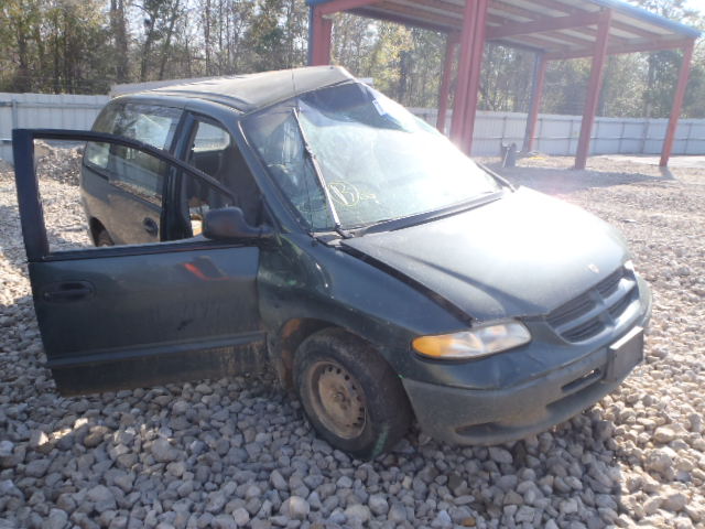 2B4FP25B2YR813530 - 2000 DODGE CARAVAN GREEN photo 1